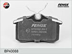 FENOX Колодки задние 15.0mm VAG / Renault / Peugeot (BP43088)