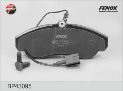 FENOX Колодки тормозные дисковые CITROEN Jumper 00-02, FIAT Ducato 97- , PEUGEOT Boxer 94-02 (BP43095)