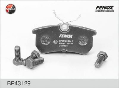 FENOX Колодки задние FORD Focus I 98-04 (BP43129)