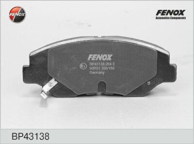 FENOX Колодки диск передние CR-V II, Accord VIII BP43138 (BP43138)