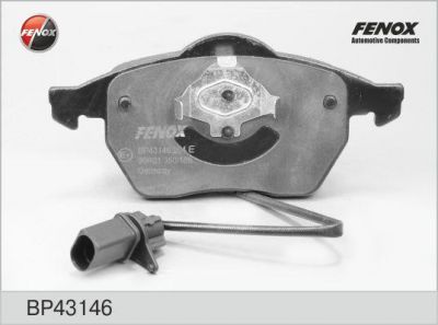 FENOX Колодки диск передние A4 95-09, A6 97-11, Golf IV, Passat 96-05 BP43146 (BP43146)