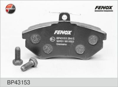 FENOX Колодки передние VW B3/B4/G2/G3 (BP43153)