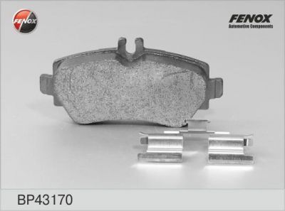 FENOX Колодки передние MB W168 A140/190 (1684200020, BP43170)