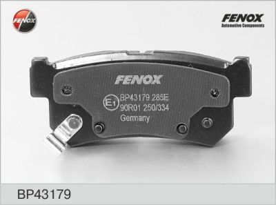 FENOX Колодки тормозные дисковые задние SSANGYONG Actyon I, Korando II, KyronMusso, Musso Sports, Rexton (BP43179)