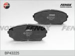FENOX Колодки тормозные дисковые Mazda CX-7, CX-9 2.3 Turbo MZR DISI 07- (BP43225)