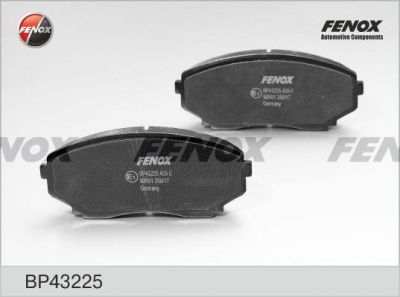 FENOX Колодки тормозные дисковые Mazda CX-7, CX-9 2.3 Turbo MZR DISI 07- (BP43225)