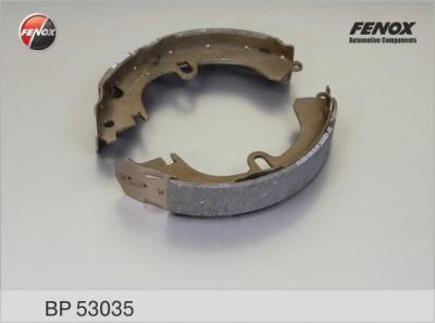 Fenox BP53035 Колодки торм.бар.TOYOTA COROLLA 87-02