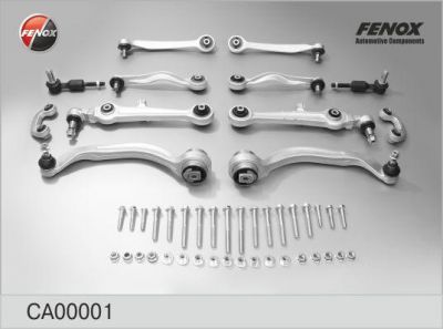FENOX Рычаги передней подвески комплект AUDI A4 95-01, A6 / VW Passat / SKODA Superb (CA00001)