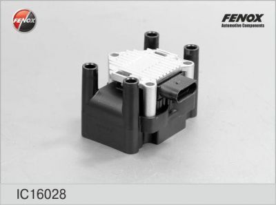 FENOX Катушка зажигания Audi A1 10- 1.2, A2 00-05 1.4, A3 96- 1.6, 1.8, 10- 1.2, A4 00-08 1.4, Seat Cordob (IC16028)