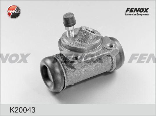 FENOX Цилиндр тормозной колесный правый PEUGEOT 406 (без ABS) (K20043)