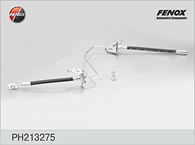 FENOX Шланг тормозной задний L OPEL Astra G/H/Meriva/Zafira A /ABS+ /L=530mm (PH213275)