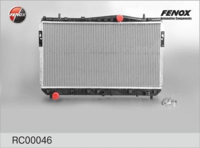 Fenox RC00046 радиатор, охлаждение двигателя на CHEVROLET LACETTI (J200)