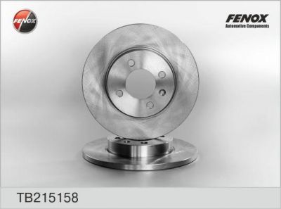 FENOX Диск тормозной (к-кт 2 шт., цена за 1 шт.) (TB215158)