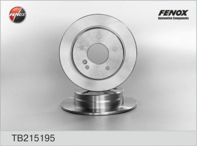 Fenox TB215195 тормозной диск на MERCEDES-BENZ C-CLASS (W202)