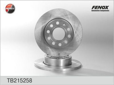 FENOX диск тормозной задний (к-кт 2 шт., цена за 1 шт.) (TB215258)