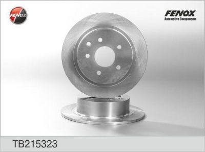 FENOX Диск тормозной (к-кт 2 шт., цена за 1 шт.) (TB215323)
