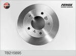 FENOX Диск тормозной задний MERCEDES-BENZ Sprinter / VW LT (TB215895)