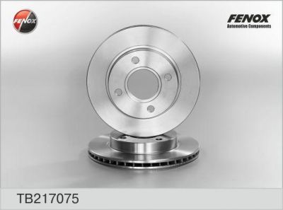 FENOX Диск тормозной передний (к-кт 2 шт., цена за 1 шт.) (TB217075)