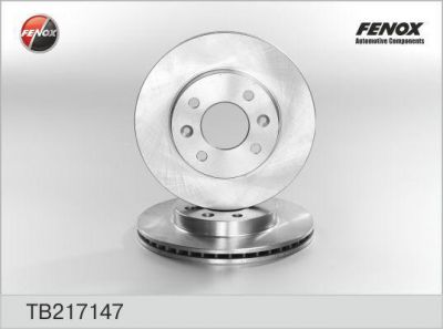 FENOX Диск тормозной (к-кт 2 шт., цена за 1 шт.) (TB217147)