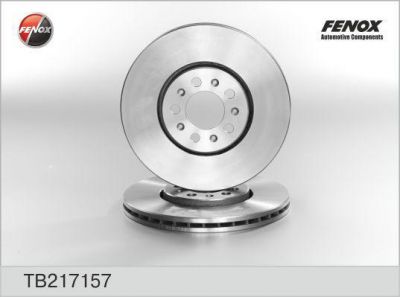FENOX Диск тормозной передний (к-кт 2 шт., цена за 1 шт.) (TB217157)