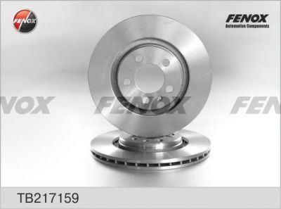 FENOX Диск тормозной передний (к-кт 2 шт., цена за 1 шт.) (TB217159)