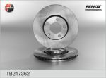 FENOX Диск тормозной AUDI 100, A4 95-07, A6 94-05 / SKODA Superb 02-08 / VW Passat 97-00 (к-кт 2 шт., цена за 1 шт.) (TB217362)