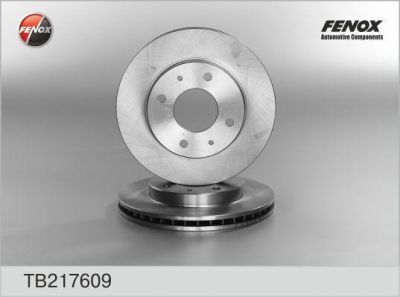 FENOX Диск тормозной передний (к-кт 2 шт., цена за 1 шт.) (TB217609)