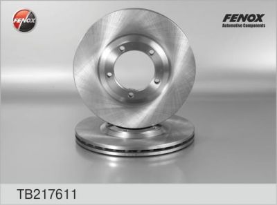 FENOX Диск тормозной передний (к-кт 2 шт., цена за 1 шт.) (TB217611)