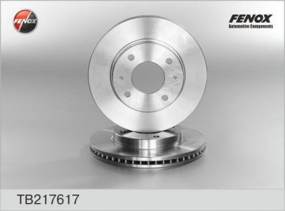FENOX Диск тормозной передний (к-кт 2 шт., цена за 1 шт.) (TB217617)