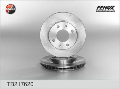 FENOX Диск тормозной передний (к-кт 2 шт., цена за 1 шт.) (TB217620)