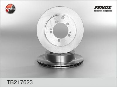 FENOX диск тормозной задний (к-кт 2 шт., цена за 1 шт.) (TB217623)