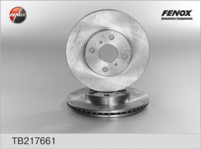 FENOX Диск тормозной передний (к-кт 2 шт., цена за 1 шт.) (TB217661)