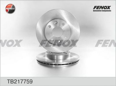 FENOX Диск тормозной передний (к-кт 2 шт., цена за 1 шт.) (TB217759)