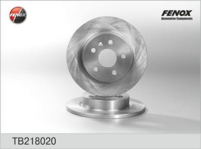 FENOX Диск тормозной (к-кт 2 шт., цена за 1 шт.) (TB218020)