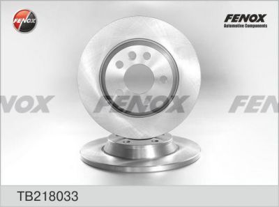 FENOX диск тормозной задний (к-кт 2 шт., цена за 1 шт.) (TB218033)