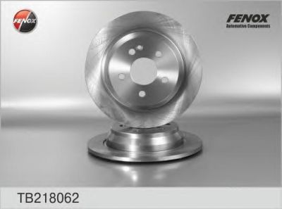FENOX Диск тормозной MERCEDES-BENZ Viano, Vito 03 -> (к-кт 2 шт., цена за 1 шт.) (TB218062)