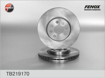 FENOX Диск тормозной передний (к-кт 2 шт., цена за 1 шт.) (TB219170)
