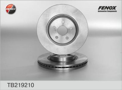FENOX Диск тормозной передний 2.4/2.0D-4D (к-кт 2 шт., цена за 1 шт.) (TB219210)