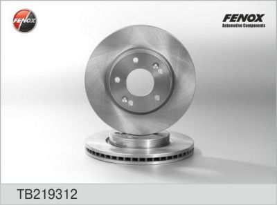 Fenox TB219312 тормозной диск на KIA VENGA (YN)