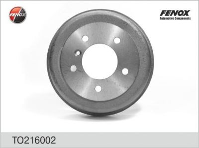 FENOX Барабан тормозной (TO216002)