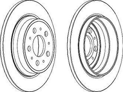 Ferodo DDF1079 тормозной диск на VOLVO XC70 CROSS COUNTRY