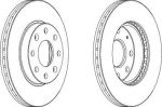 FERODO Диск тормозной CHEVROLET LANOS/AVEO/SPARK/ASTRA F/CORSA B/VECTRA A передний вент (к-кт 2 шт., цена за 1 шт.) (DDF1279)
