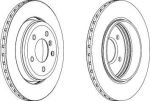Ferodo DDF1280 тормозной диск на 3 кабрио (E46)