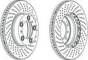 Ferodo DDF2020RC-1 тормозной диск на PORSCHE 911 (996)