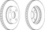 Ferodo DDF393 тормозной диск на MAZDA 323 C IV (BG)