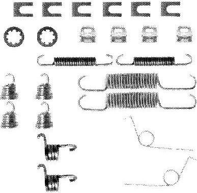 Ferodo FBA136 комплектующие, тормозная колодка на PEUGEOT 505 Break (551D)