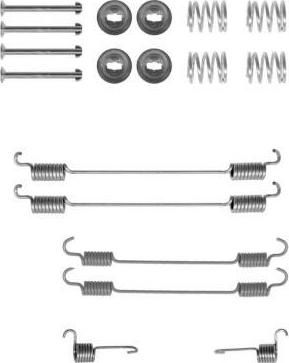 Ferodo FBA211 комплектующие, тормозная колодка на PEUGEOT 406 Break (8E/F)