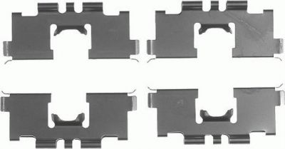 Ferodo FBA471 комплектующие, колодки дискового тормоза на NISSAN SUNNY II купе (B12)