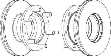 Ferodo FCR157A тормозной диск на IVECO EuroCargo
