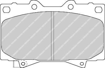 FERODO Колодки тормозные TOYOTA (FDB1456)